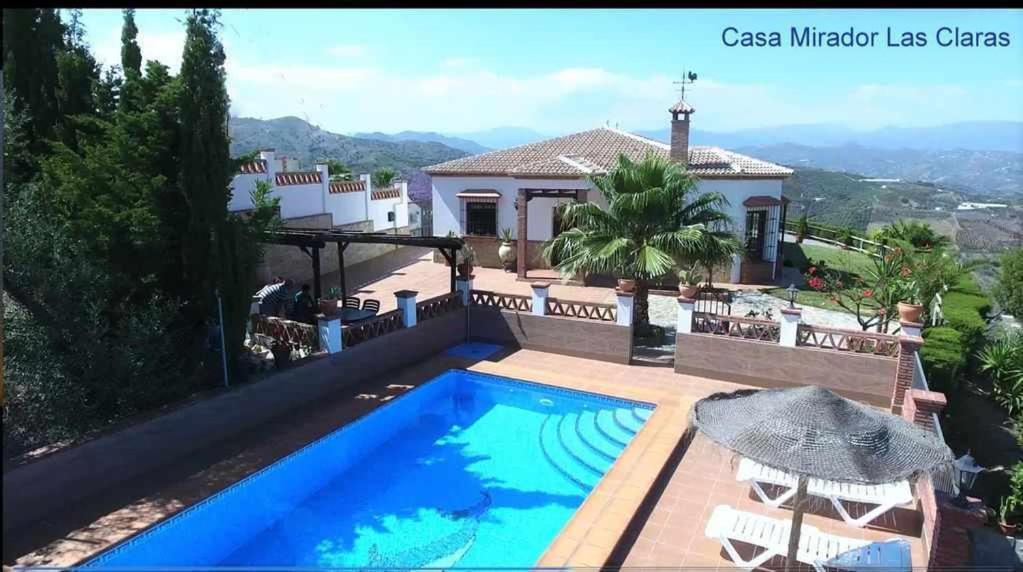 Casa Mirador Las claras Con Piscina privada jardin y AireAcodicionado Villa Iznate Exterior foto